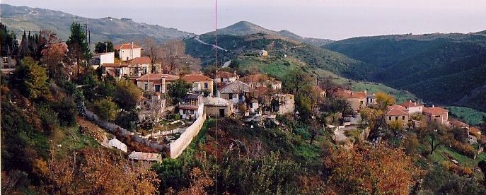  picture: The village of Xinovrisi